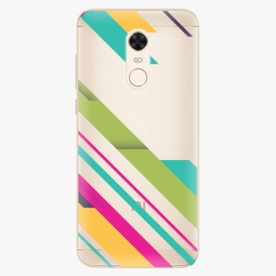 Silikonové pouzdro iSaprio - Color Stripes 03 - Xiaomi Redmi 5 Plus - Kryty na mobil Nuff.cz