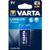 Baterie 9V LONGLIFE POWER 1 ks, typ E-Block 9 V, 4922 VARTA (VARTA)