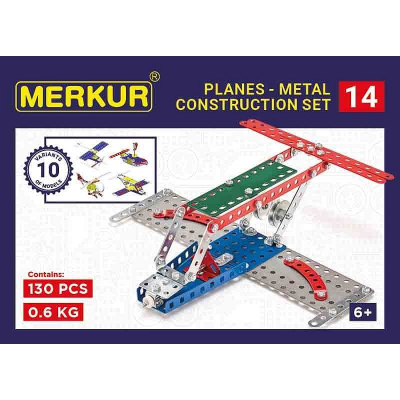 MERKUR M 014 Letadlo mechanická stavebnice