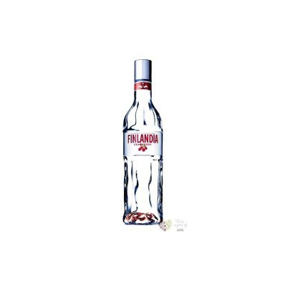 Finlandia „ Cranberry fusion ” original flavored vodka of Finland 40% vol. 1.00 l