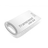 Transcend JetFlash 710S - 32GB, flash disk, USB 3.0, stříbrný kov