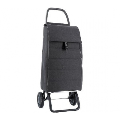 Nákupní taška na kolečkách Rolser Jolie Tweed RG2, černá (JOL001-1023)