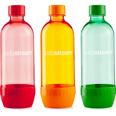 Sodastream lahev SodaStream TriPack 1l ORANGE/RED/GREEN (40028570)