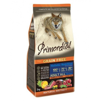 Primordial Grain Free Adult Tuna & Lamb 2kg