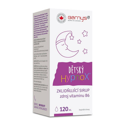 Barny´s DĚTSKÝ HYPNOX zklidňující sirup 120ml