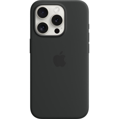Apple Silikonové s MagSafe iPhone 15 Pro, černé MT1A3ZM/A