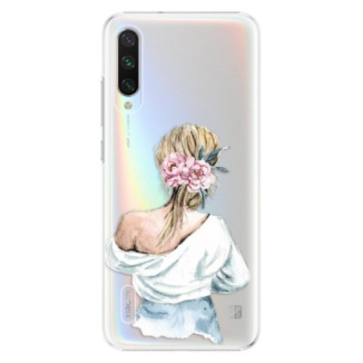iSaprio Plastové pouzdro iSaprio - Girl with flowers - Xiaomi Mi A3