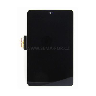 7" lcd displej + černá dotyková plocha ASUS Google Nexus 7 1st Gen nexus7 2012 ME370 ME370T ME370TG - bez rámečku