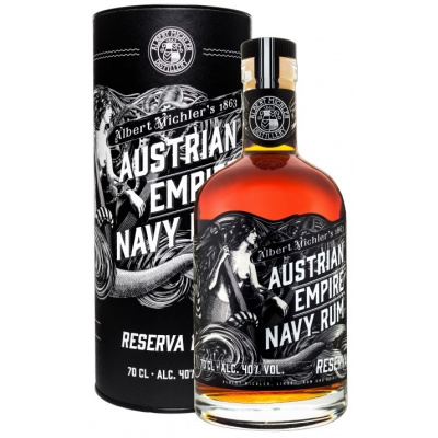 Austrian Empire Navy Rum Reserva 1863 tuba 40% 0,7l (tuba)