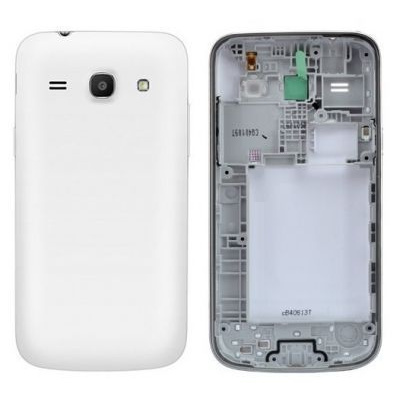 Zadní kryt komplet pro Samsung G350 Galaxy Core Plus, bílý