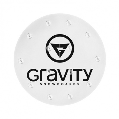 Grip Gravity Icon Mat clear/black - Odesíláme do 24 hodin