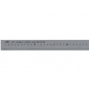 Měřítko ocelové ploché s přesahem - popis laserem PN 25 1110 1500x40x8 mm KINEX - KI1001-02-150