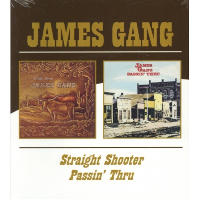 BGO RECORDS JAMES GANG - Straight Shooter/Passin Thru (CD)
