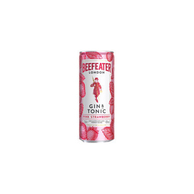 Beefeater Pink & Tonic 4,9% 0,25 l (plech)