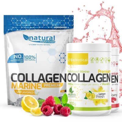 Natural Nutrition - Collagen Premium - Hydrolyzovaný rybí kolagen Natural 1kg