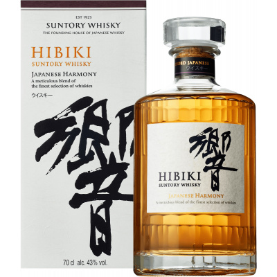 Suntory Hibiki Japanese Harmony 43% 0,7l (karton)