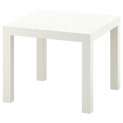 Odkládací stolek Ikea Lack čtvercový 55 x 55 x 45cm bílý