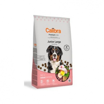 Calibra Dog Premium Line Junior Large 3 kg NEW Calibra