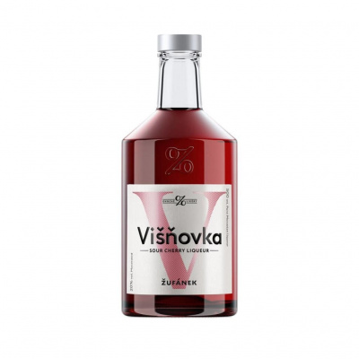 Žufánek Višňovka 20% 0,5l (holá láhev)