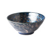 Made in Japan (MIJ) Copper Swirl Udon Miska 19,5 cm, 800 ml