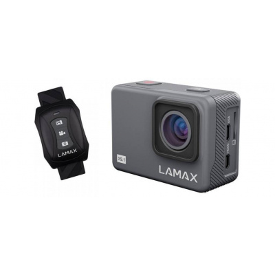 Outdoorová kamera LAMAX X9.1 / 2" (5,1 cm) LCD displej / úhel záběru 170° / 12 Mpx / Micro USB 2.0 / HDMI / šedá