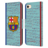 Pouzdro na mobil Apple Iphone 7/8/SE2020 - HEAD CASE - FC Barcelona - Dres světle modrá logo 23/24 (Otevírací obal, kryt na mobil Apple Iphone 7 / 8 / SE 2020 - Fotbalový klub FC BARCELONA bleděmodrá