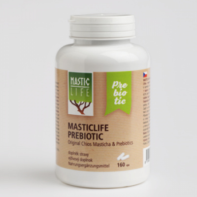 Mastichové kapsle MasticLife Prebiotic 370 mg 160 kapslí