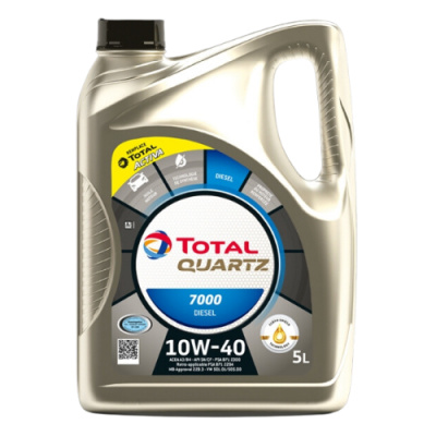 Motorový olej Total QUARTZ 7000 Diesel 10W-40, 5L