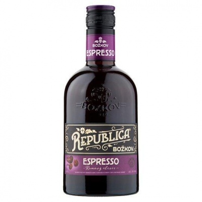 Božkov Republica Espresso Elixír 35% 0,7 l (holá láhev)