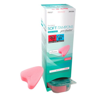 Joydivision Menstruační houbičky Soft-Tampons Mini 10 ks