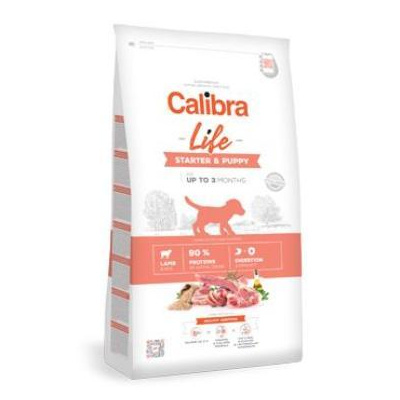 Calibra Dog Life Starter & Puppy Lamb 2x12kg