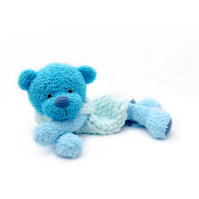 Babu Design pyžámkožrout medvídek - modrý 60 cm