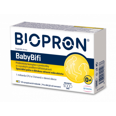 Walmark Biopron LAKTOBACILY Baby BiFi+ tob.30