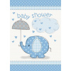 Pozvánky umbrellaphants "Baby shower" - Kluk / Boy 8 ks UNIQUE