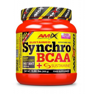 Amix Synchro BCAA + Sustamine - 300 g - Fresh Fruit Punch