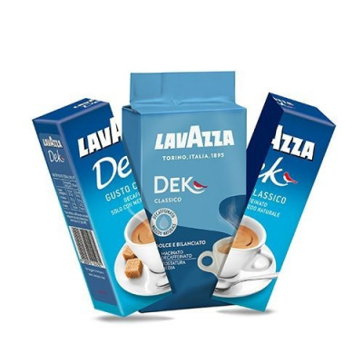 Lavazza Dek (bez kofeinu), mletá káva, 250g