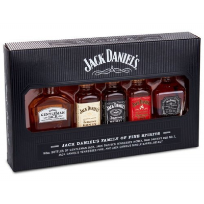 Jack Daniels Family 5x0.05l (holá láhev)