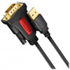 AXAGON aktivní převodník z USB-A (2.0) na RS-232 / ADS-1PSN / Čip Prolific / 1,5m