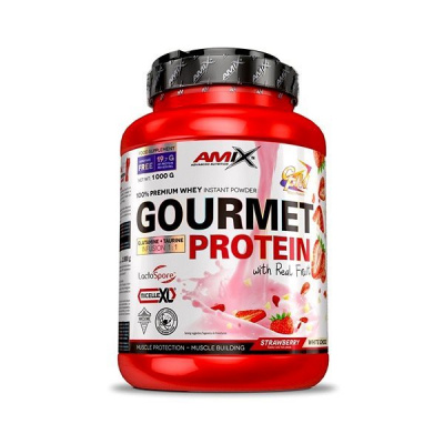 Amix Nutrition Gourmet Protein, 1000g, Strawberry-White Chocolate