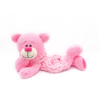 Babu Design pyžámkožrout medvídek - růžový 60 cm