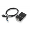 lenovo Lenovo USB 3.0 - DVI/VGA USB grafický adaptér 2048 x 1152 px Černá (0B47072)