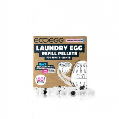 Ecoegg Náplň do pracího vajíčka na bílé prádlo Jarní květy na 50 pracích cyklů - vhodné pro alergiky i ekzematiky