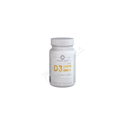 PHARMA ACTIV CZECH Vitamín D3 FORTE 2000 I.U.tbl.30
