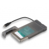 i-tec USB 3.0 MySafe Easy, rámeček na externí pevný disk 9,5mm / 2.5" USB-C 3.1 Gen2, černý - C31MYSAFEU313
