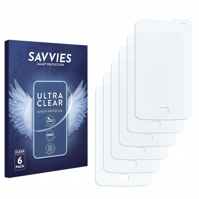 6x Savvies SU75 čirá ochranná fólie pro LG Electronics E510 Optimus Hub (6x Savvies SU75 čirá ochranná fólie pro LG Electronics E510 Optimus Hub)