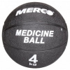 Merco gumový medicinální míč Black 4kg