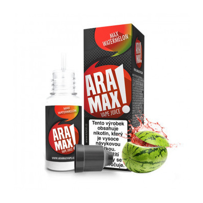 Aramax 10ml Max Watermelon (Meloun vodní) Nikotín: 0mg