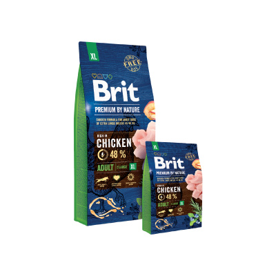 Brit Premium by Nature Adult XL 15 kg Akce