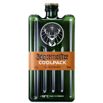 Jagermeister Coolpack 0.3 35% 0,35l (holá láhev)