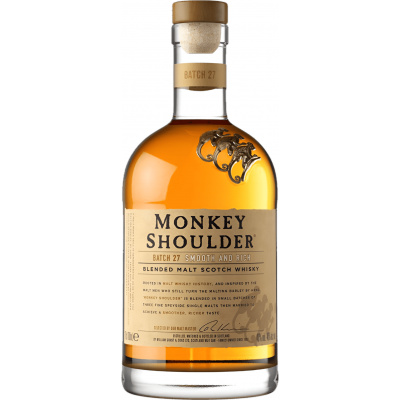 Monkey Shoulder 40% 0,7l (holá láhev)